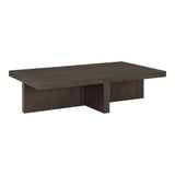 Folke Wood Rectangular Coffee Table Coffee Tables LOOMLAN By Moe's Home