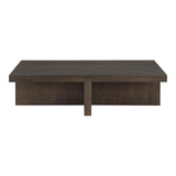 Folke Wood Rectangular Coffee Table Coffee Tables LOOMLAN By Moe's Home