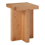 Folke Wood Square Side Table Side Tables LOOMLAN By Moe's Home