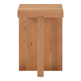 Folke Wood Square Side Table Side Tables LOOMLAN By Moe's Home