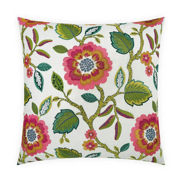 Folklore Multi Color Throw Pillow With Insert Throw Pillows LOOMLAN By D.V. Kap