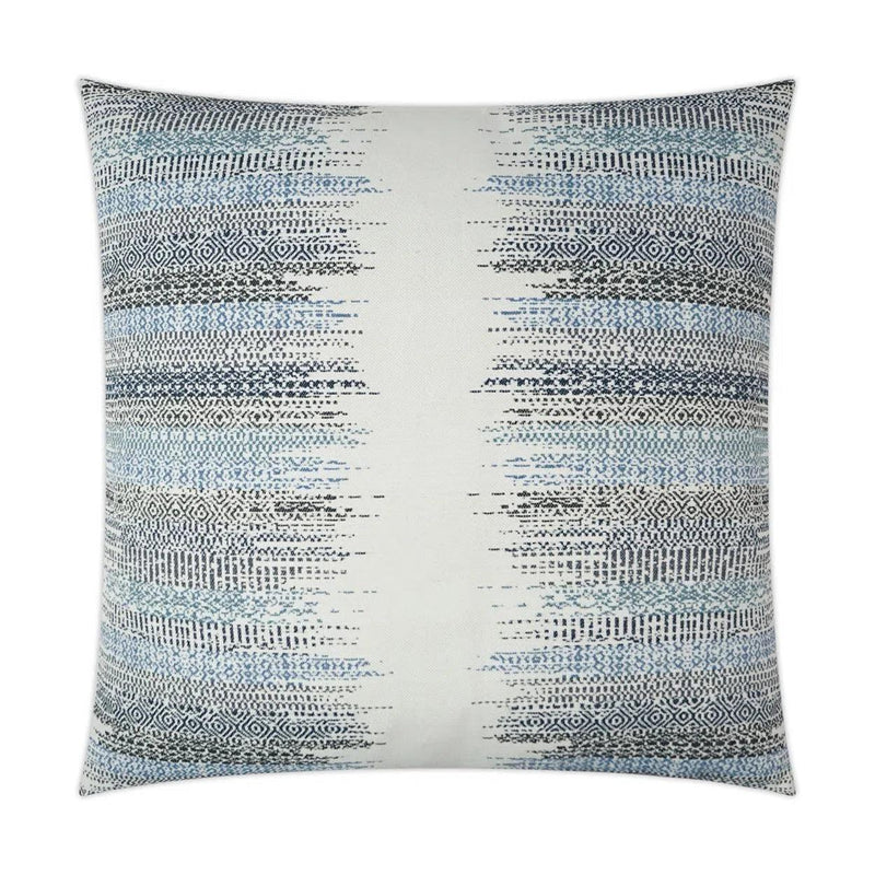 Fontana Blue Large Throw Pillow With Insert Throw Pillows LOOMLAN By D.V. Kap