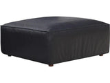 Form Black Modular Sectional Couch 3PC Convertible Modular Sectional With Ottoman Modular Sofas LOOMLAN By Moe's Home