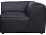 Form Black Modular Sectional Couch 4PC Convertible Modular Sectional With Ottoman Modular Sofas LOOMLAN By Moe's Home