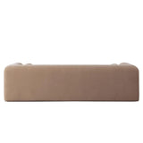 Form Camel Performance Velvet Sofa With 2 Accent Pillow Balls Sofas & Loveseats LOOMLAN By Diamond Sofa