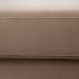 Form Camel Performance Velvet Sofa With 2 Accent Pillow Balls Sofas & Loveseats LOOMLAN By Diamond Sofa