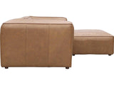 Form Tan Modular Sectional Sofa 3PC Convertible Sectional With Ottoman Modular Sofas LOOMLAN By Moe's Home