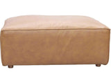 Form Tan Modular Sectional Sofa 3PC Convertible Sectional With Ottoman Modular Sofas LOOMLAN By Moe's Home