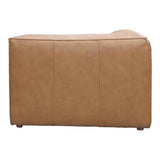 Form Tan Sectional Modular Leather Corner Chair Modular Component Modular Components LOOMLAN By Moe's Home