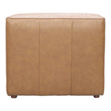 Form Tan Sectional Modular Leather Slipper Chair Modular Component Modular Components LOOMLAN By Moe's Home