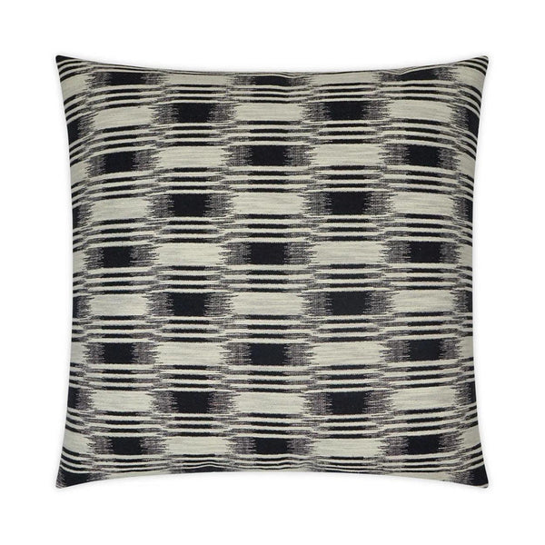 Fortress Black Throw Pillow With Insert Throw Pillows LOOMLAN By D.V. Kap