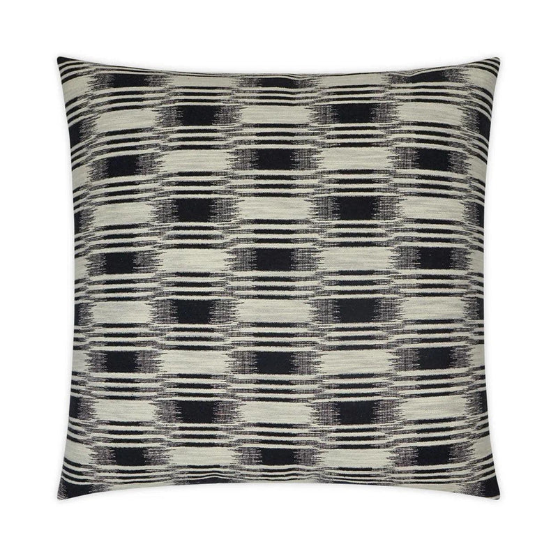 Fortress Black Throw Pillow With Insert Throw Pillows LOOMLAN By D.V. Kap