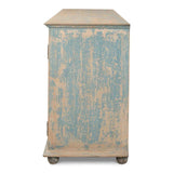 Four Diamonds Sideboard Blue Sideboards LOOMLAN By Sarreid