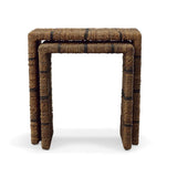 Fox Woven Nesting Tables Side Tables LOOMLAN By Furniture Classics