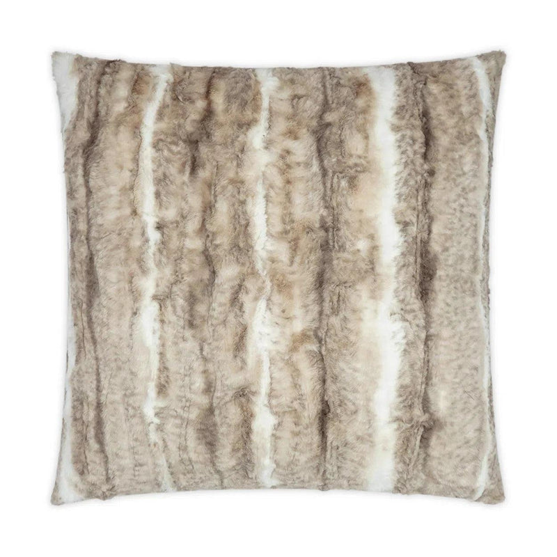 Foxster Brown Throw Pillow With Insert Throw Pillows LOOMLAN By D.V. Kap