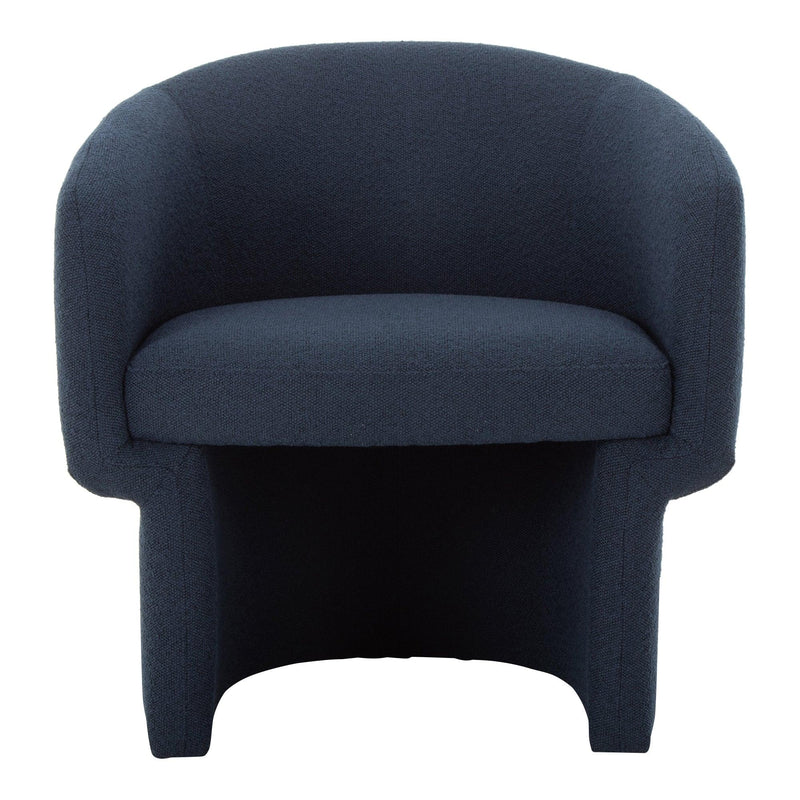 Franco Polyester Upholstered Armchair Club Chairs LOOMLAN By Moe's Home