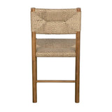 Franco Teak Wood Armless Side Chair Club Chairs LOOMLAN By Noir