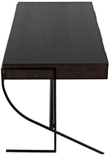 Frank Desk, Unique Home Office Desk with Drawers Home Office Desks LOOMLAN By Noir