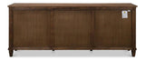 French Country Sideboard Old Pine Stain Sideboards LOOMLAN By Sarreid