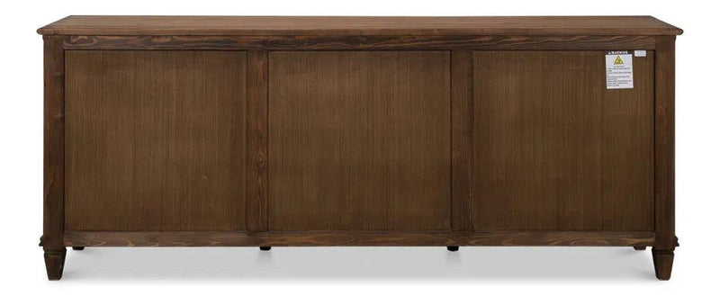 French Country Sideboard Old Pine Stain Sideboards LOOMLAN By Sarreid