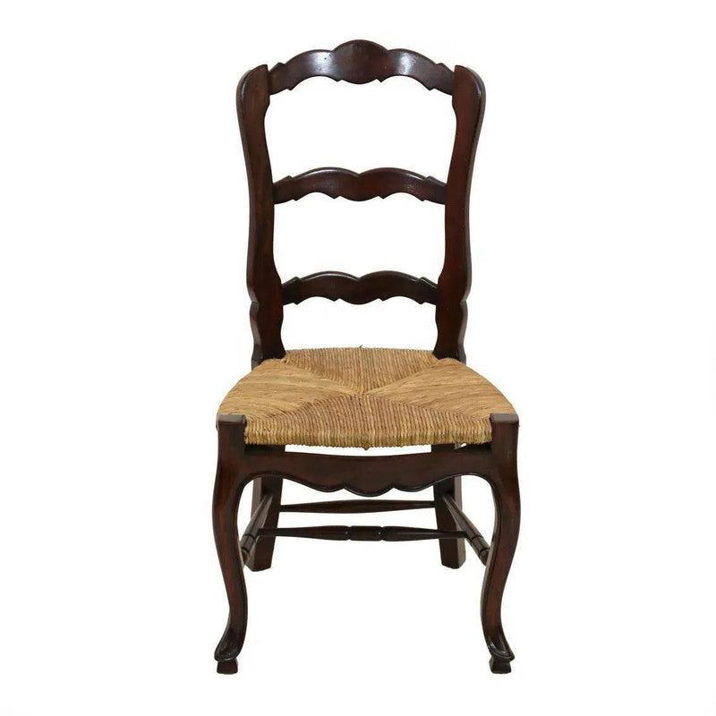 French Ladderback Armless Chair (Set Of 2)