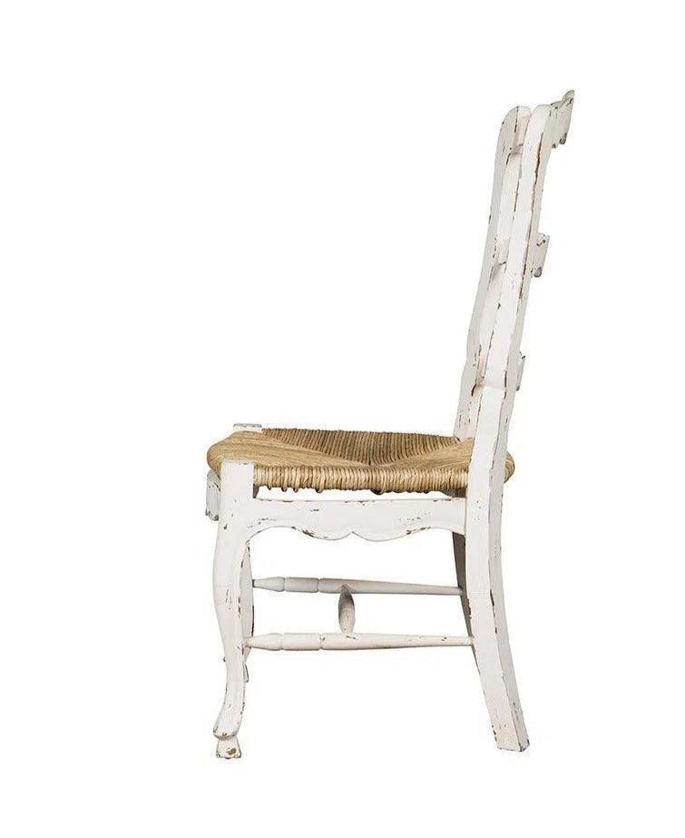 French Ladderback Armless Chair (Set Of 2)