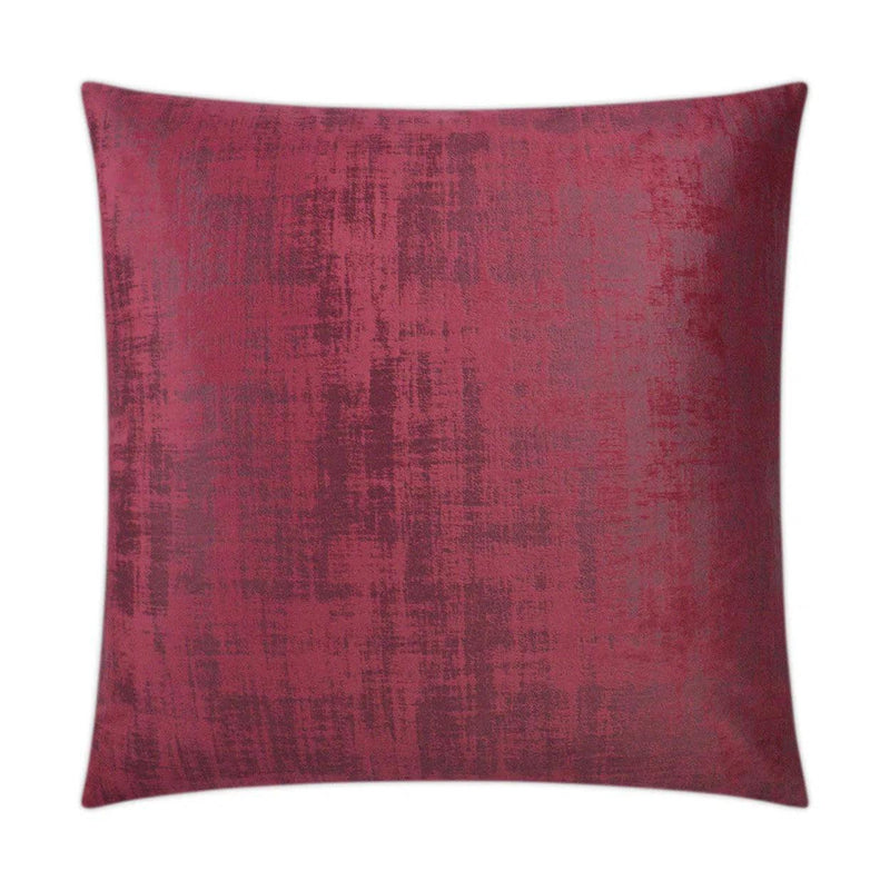 Fresco Fuchsia Red Throw Pillow With Insert Throw Pillows LOOMLAN By D.V. Kap