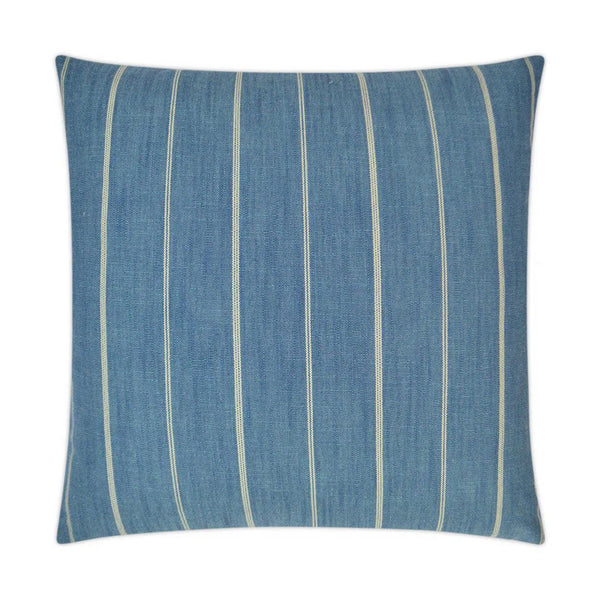 Fritz Indigo Blue Throw Pillow With Insert Throw Pillows LOOMLAN By D.V. Kap