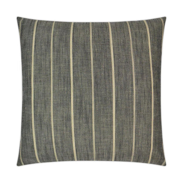 Fritz Peppercorn Grey Throw Pillow With Insert Throw Pillows LOOMLAN By D.V. Kap