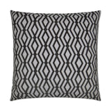 Fulcrum Grey Throw Pillow With Insert Throw Pillows LOOMLAN By D.V. Kap