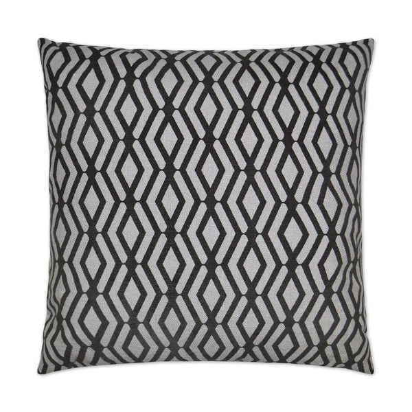 Fulcrum Grey Throw Pillow With Insert Throw Pillows LOOMLAN By D.V. Kap