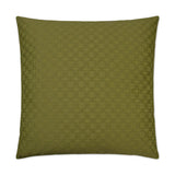 Full Circle Green Throw Pillow With Insert Throw Pillows LOOMLAN By D.V. Kap