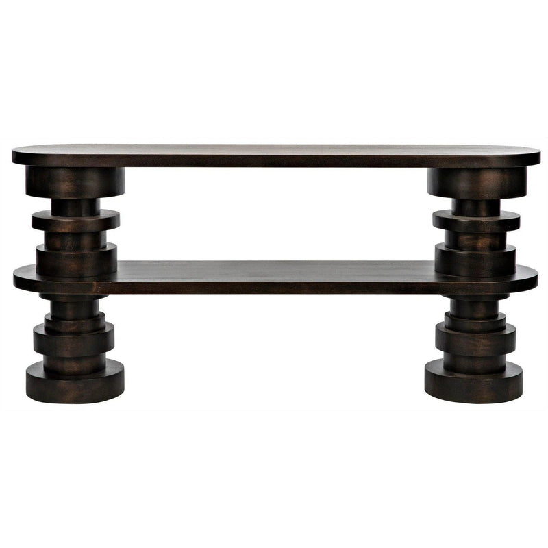 Fuller Console, Ebony Walnut Console Tables LOOMLAN By Noir