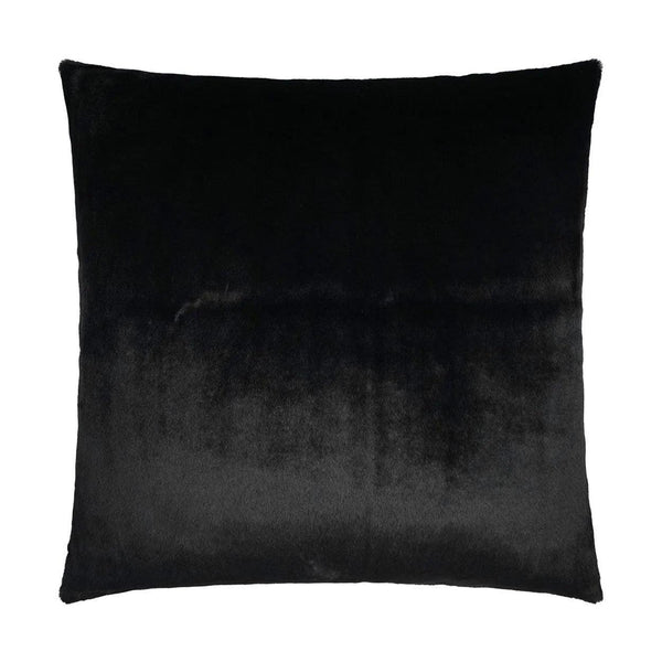 Furocious Black Throw Pillow With Insert Throw Pillows LOOMLAN By D.V. Kap