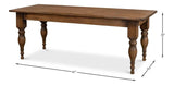 Gabby Dining Table Brown Seats 6 Dining Tables LOOMLAN By Sarreid