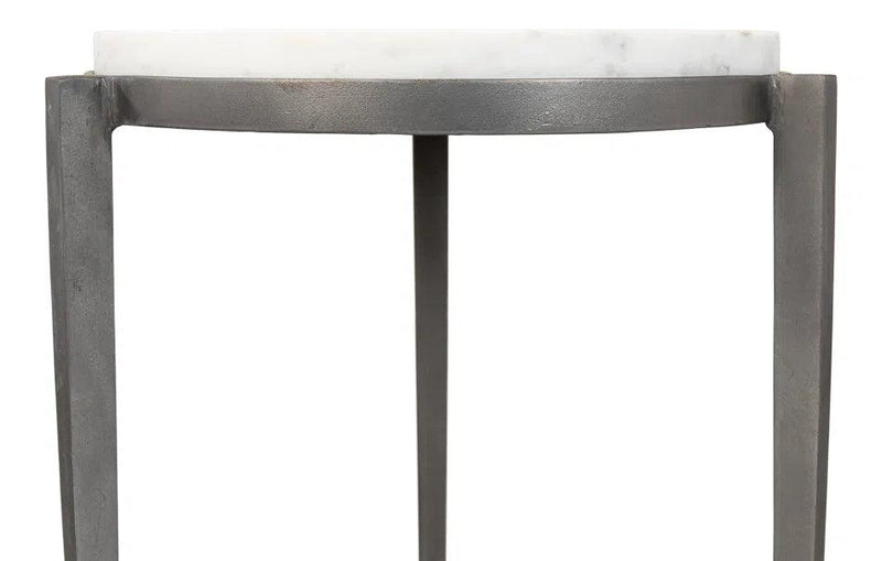 Gabi Marble Top Side Table Side Tables LOOMLAN By Sarreid