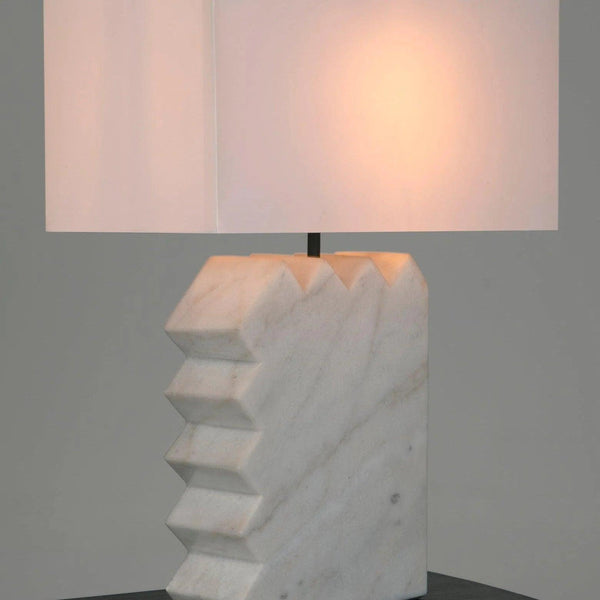 Gaheris Table Lamp White Shade Table Lamps LOOMLAN By Noir