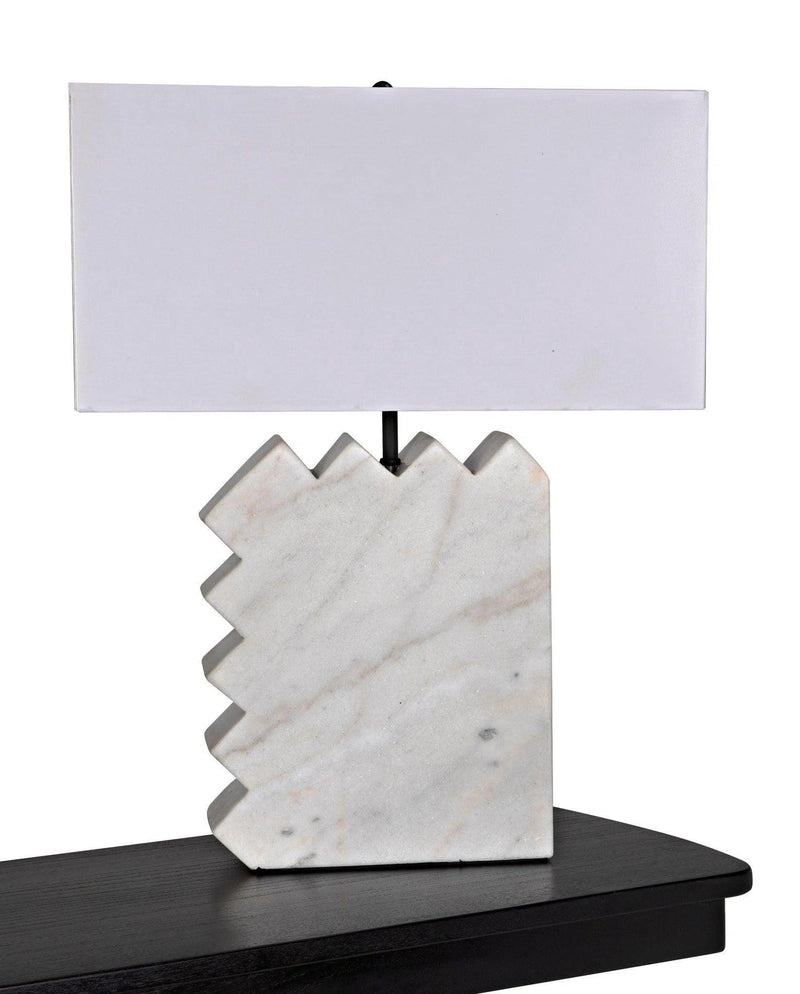 Gaheris Table Lamp White Shade Table Lamps LOOMLAN By Noir