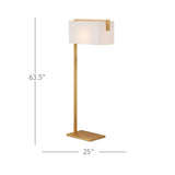 Gambit Floor Lamp Floor Lamps LOOMLAN By Currey & Co