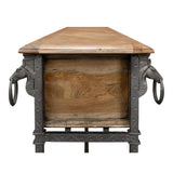 Game Of Thornes Console Table With Drawers Antique Finish Console Tables LOOMLAN By Sarreid