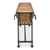 Game Of Thornes Console Table With Drawers Antique Finish Console Tables LOOMLAN By Sarreid