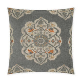 Gathering Grey Large Throw Pillow With Insert Throw Pillows LOOMLAN By D.V. Kap