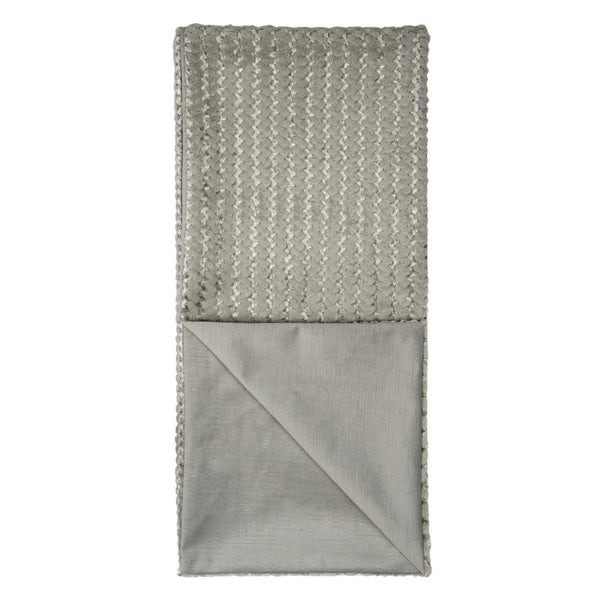 Gene Throw - Grey Throw Blankets LOOMLAN By D.V. Kap