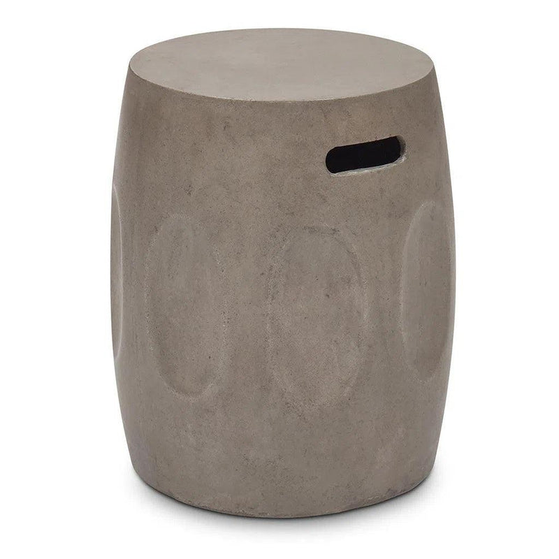 Genevieve Fiber Reinforced Concrete Side Table Outdoor Side Tables LOOMLAN By Urbia