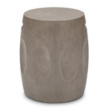 Genevieve Fiber Reinforced Concrete Side Table Outdoor Side Tables LOOMLAN By Urbia