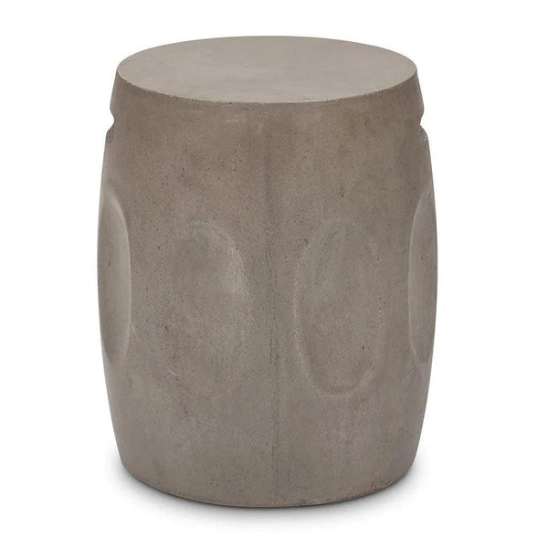 Genevieve Fiber Reinforced Concrete Side Table Outdoor Side Tables LOOMLAN By Urbia