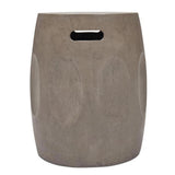 Genevieve Fiber Reinforced Concrete Side Table Outdoor Side Tables LOOMLAN By Urbia