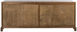 Genti Wood Sideboard With 4 Doors Sideboards LOOMLAN By Noir