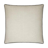 Ghent Grey Solid Tan Taupe Grey Large Throw Pillow With Insert Throw Pillows LOOMLAN By D.V. Kap