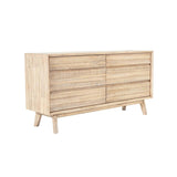 Gia 6 Drawer Dresser Dressers LOOMLAN By LH Imports